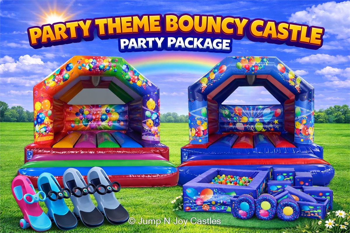 Party Packages Bristol | Bouncy Castle & Soft Play| Jump N Joy Castle